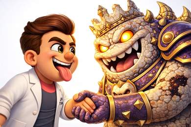 Dr. Titán y Lord Caries