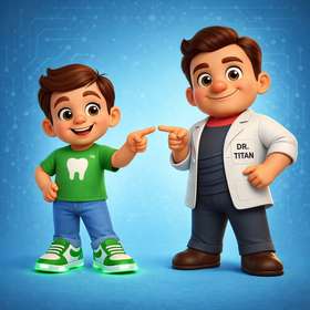 Dr. Titán y Titán Jr. juntos